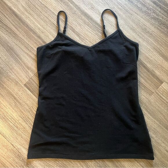 Express Basic Black Cami - Picture 1 of 3